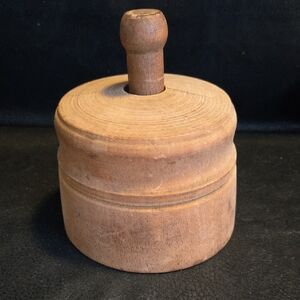 19th Century Primitive Antique Strawberry Butter Mold/Stamp